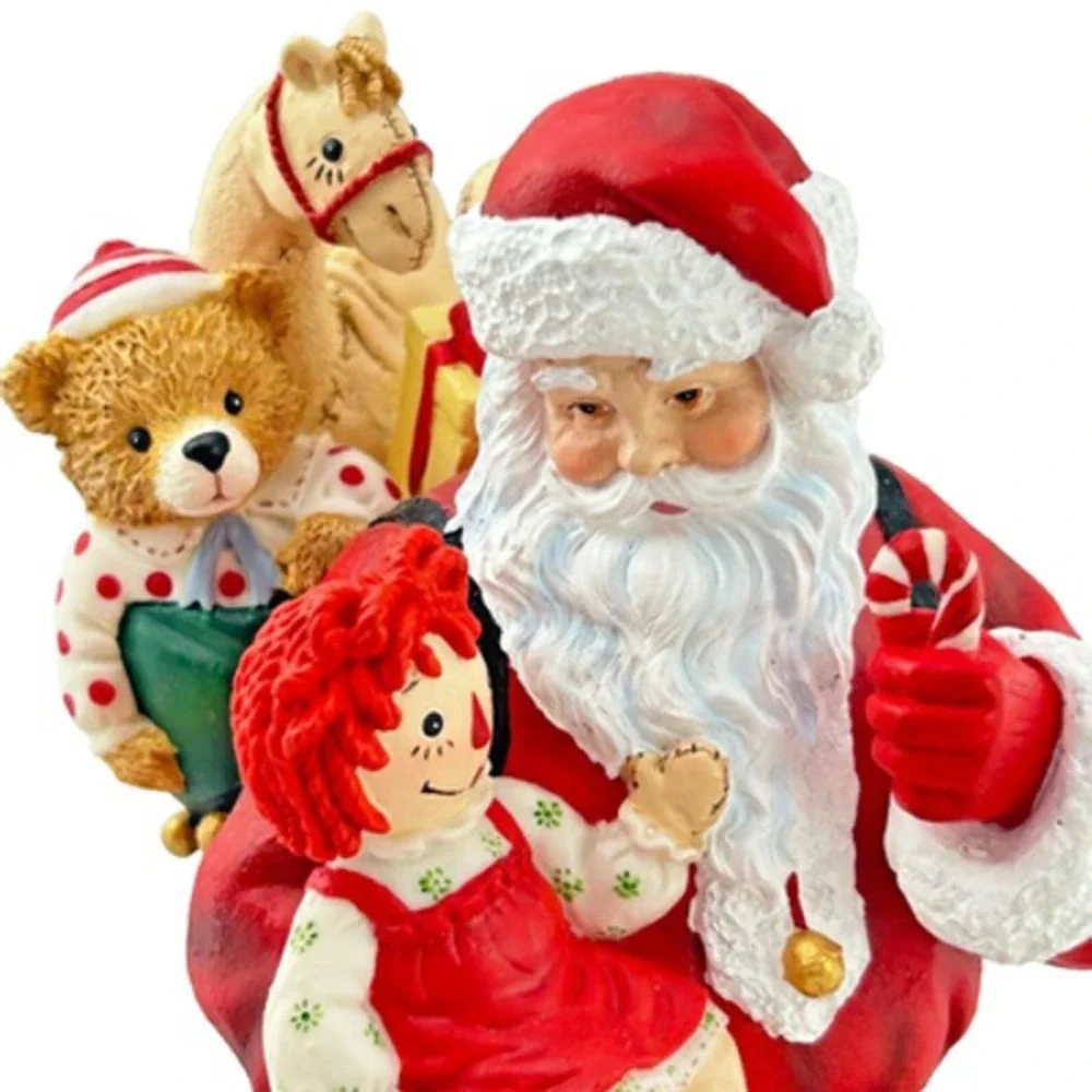 Pipka‎ RAGGEDY ANN & ANDY SANTA #1944 of Limited Edition Design #10099 9